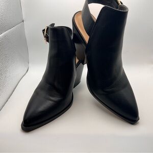 BAMBOO Black Ankle Boots